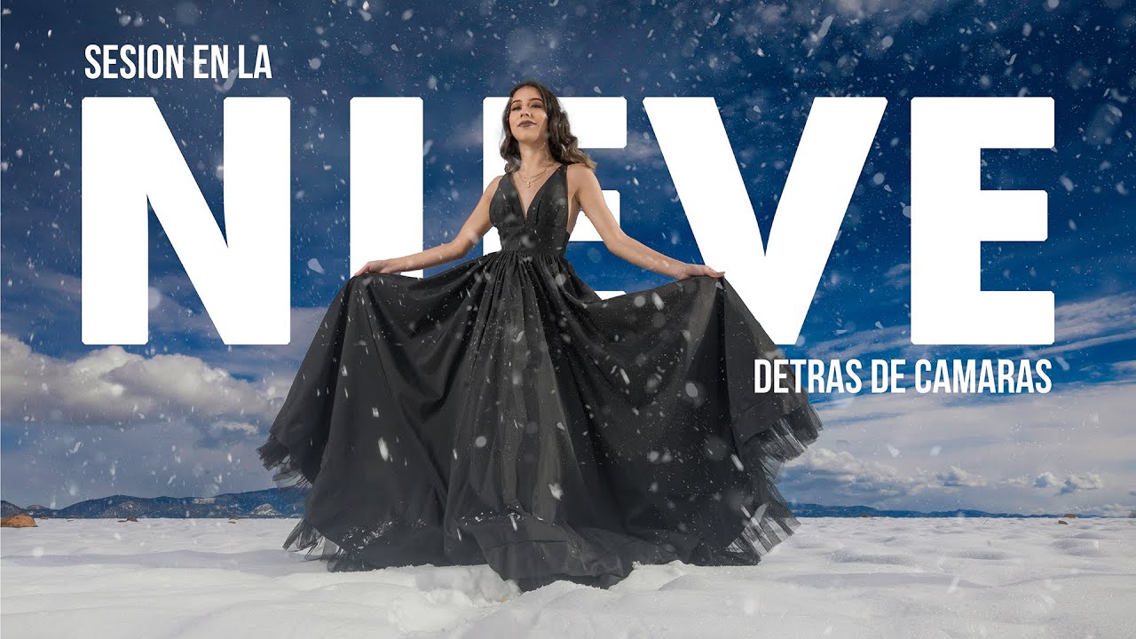SESION DE FOTOS EN LA NIEVE / Detrás de cámaras / SNOW PHOTOSHOOT!!!
