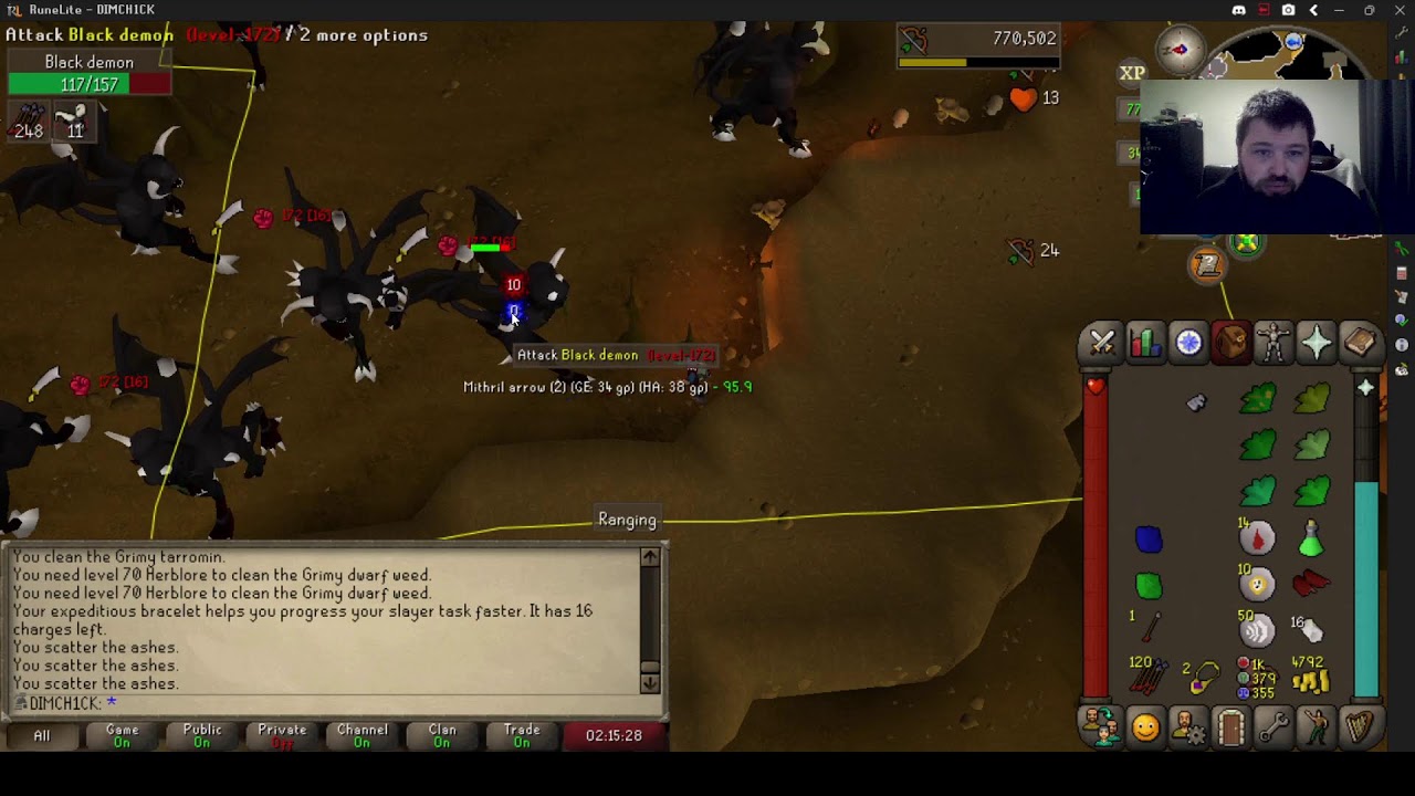 OSRS IRONMAN FARM/SLAYER HELMET GRIND