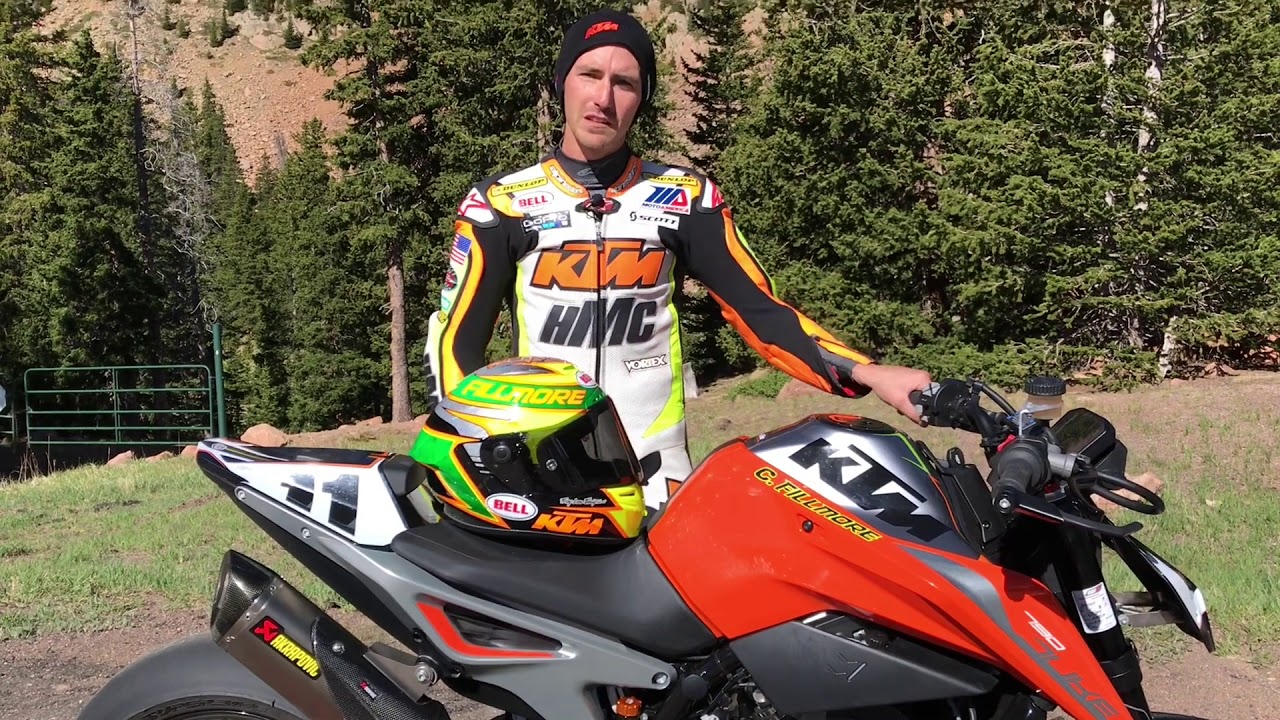 Chris Fillmore's 2018 KTM 790 Duke Pikes Peak Racebike - Cycle News