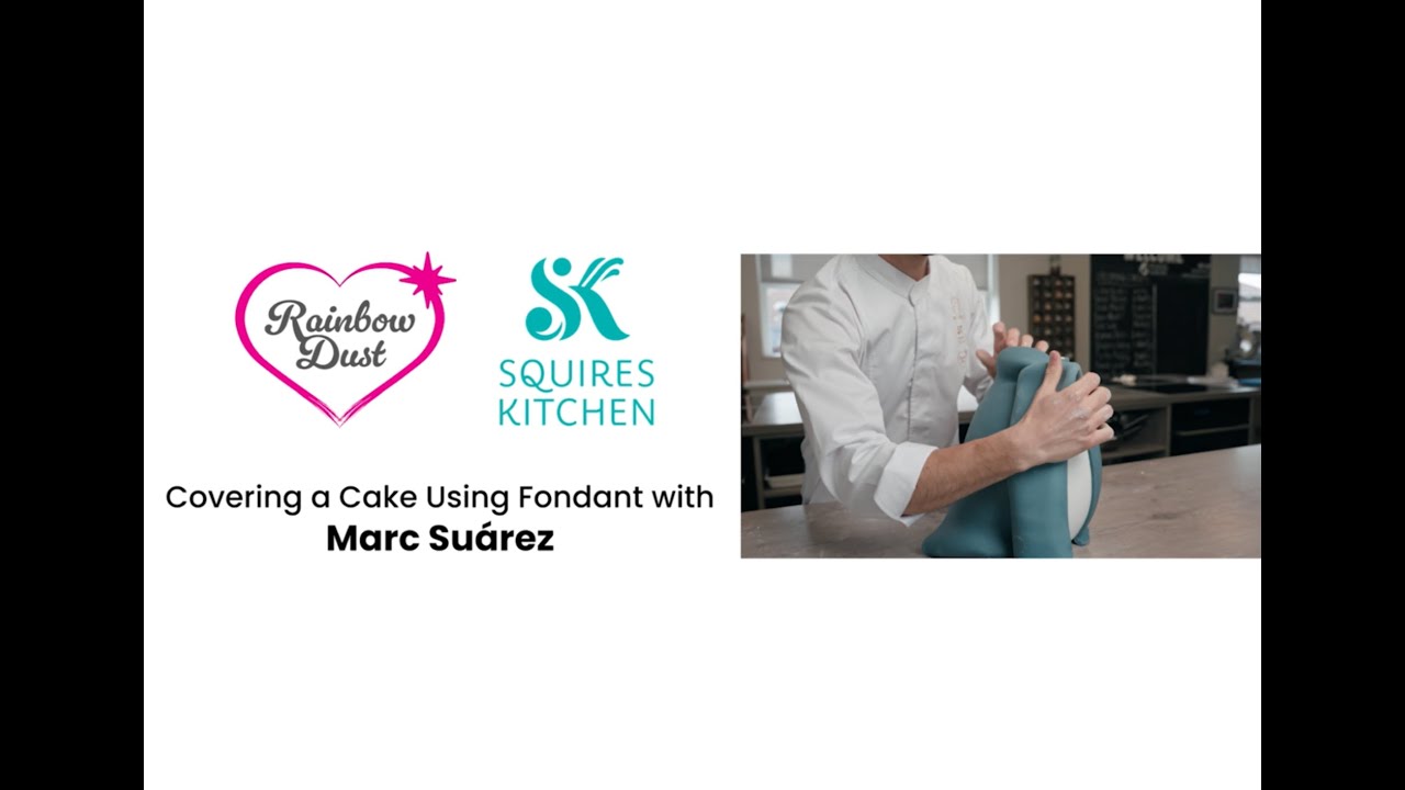 Covering a Cake Using Sugarpaste with Marc Su&aacute;rez