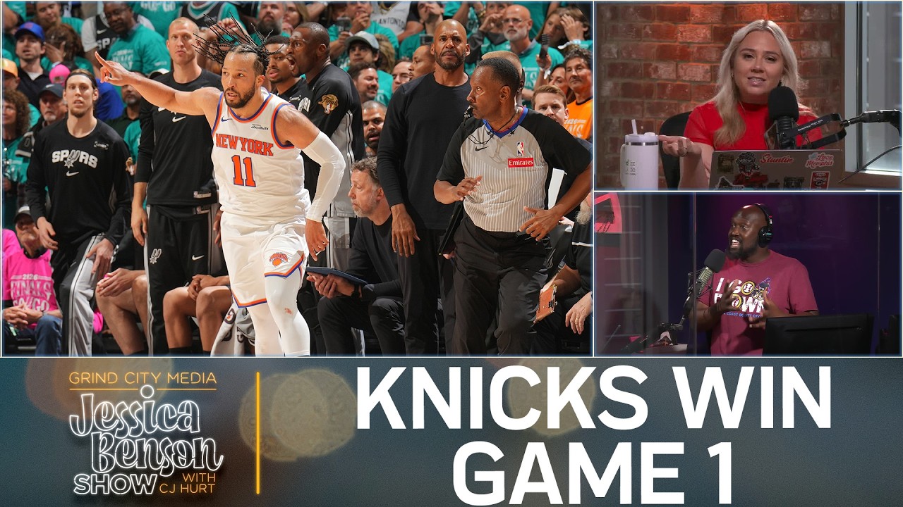 Knicks Win Game 1 and Jalen Brunson Is The Closer The Knicks Need | Jessica Benson Show