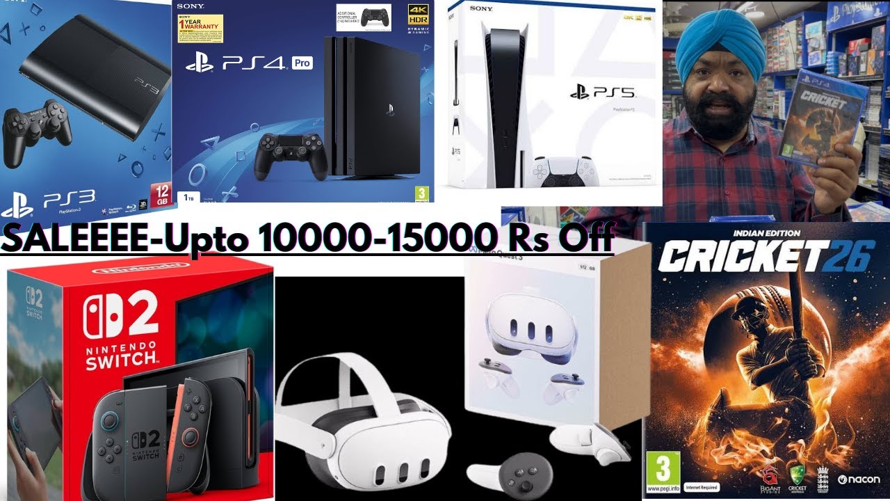 Cricket🏏26|SALE🤑|PS5|PS4|Nintendo Switch|Meta Quest 3S|New Prices Avialbale