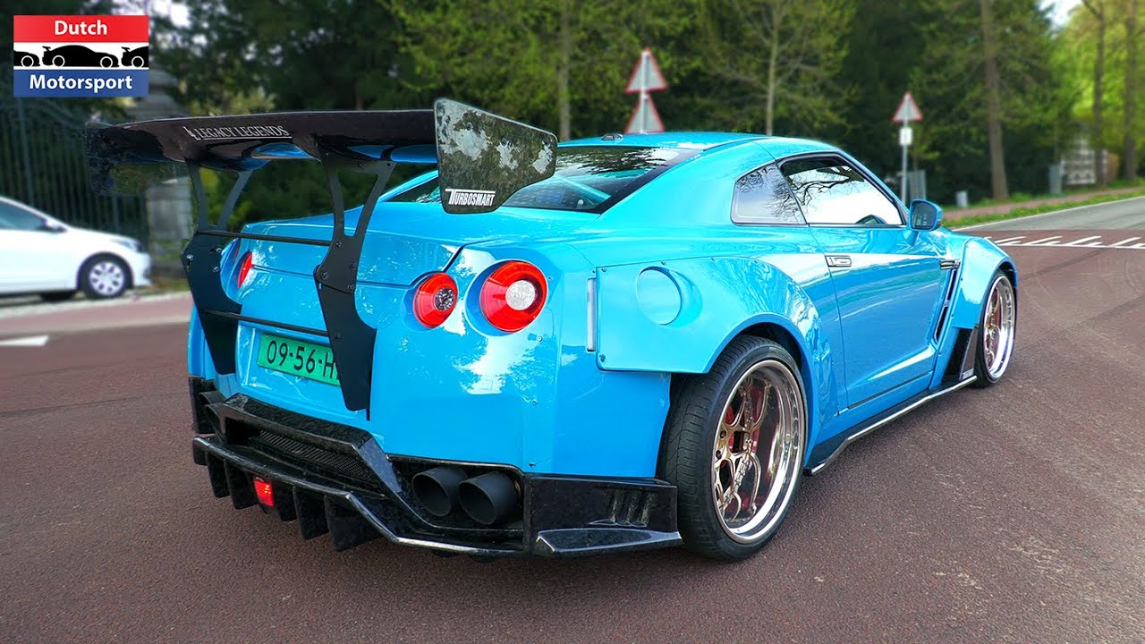 100+ Nissan GT-R leaving Europe's Biggest GT-R Meet!