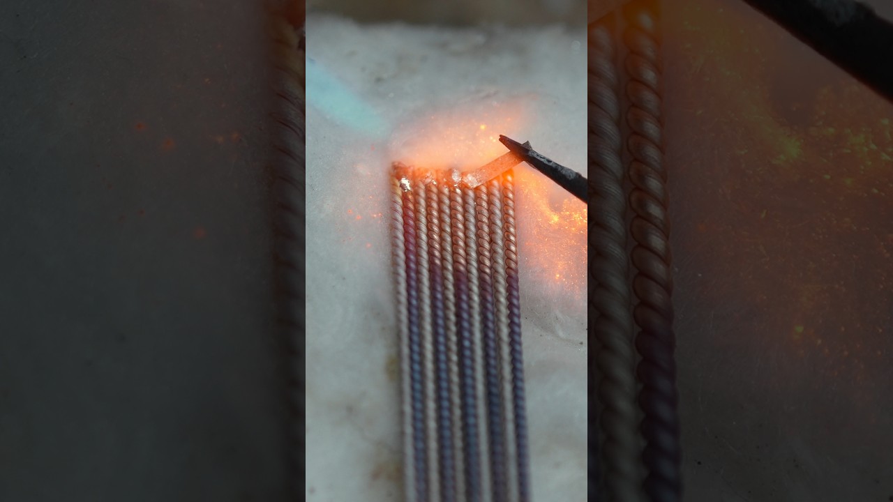 Silver & Copper Wire Cuff Bracelet Tutorial / #handmadejewelry #jewelry #braceletmaking