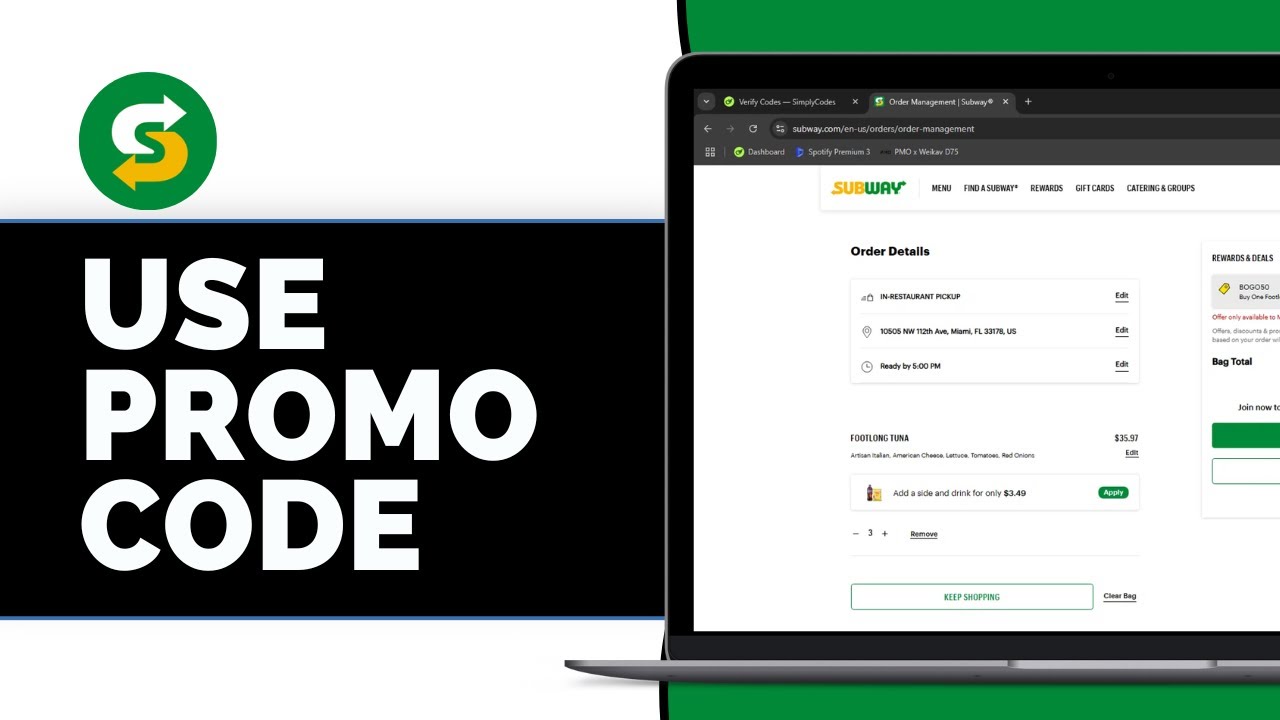 How to Use Promo Code in Subway App (Full Guide)