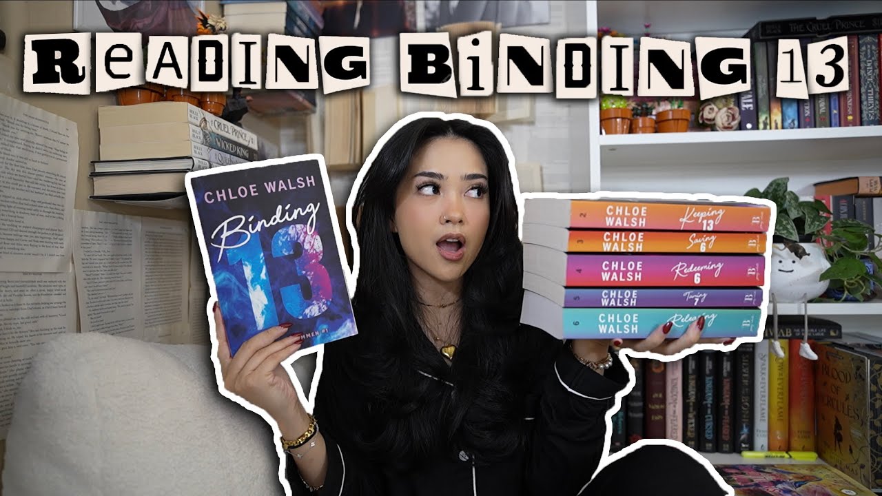 reading binding 13 for the first time 📖 (boys of tommen reading vlog #1) *FULL SPOILERS*