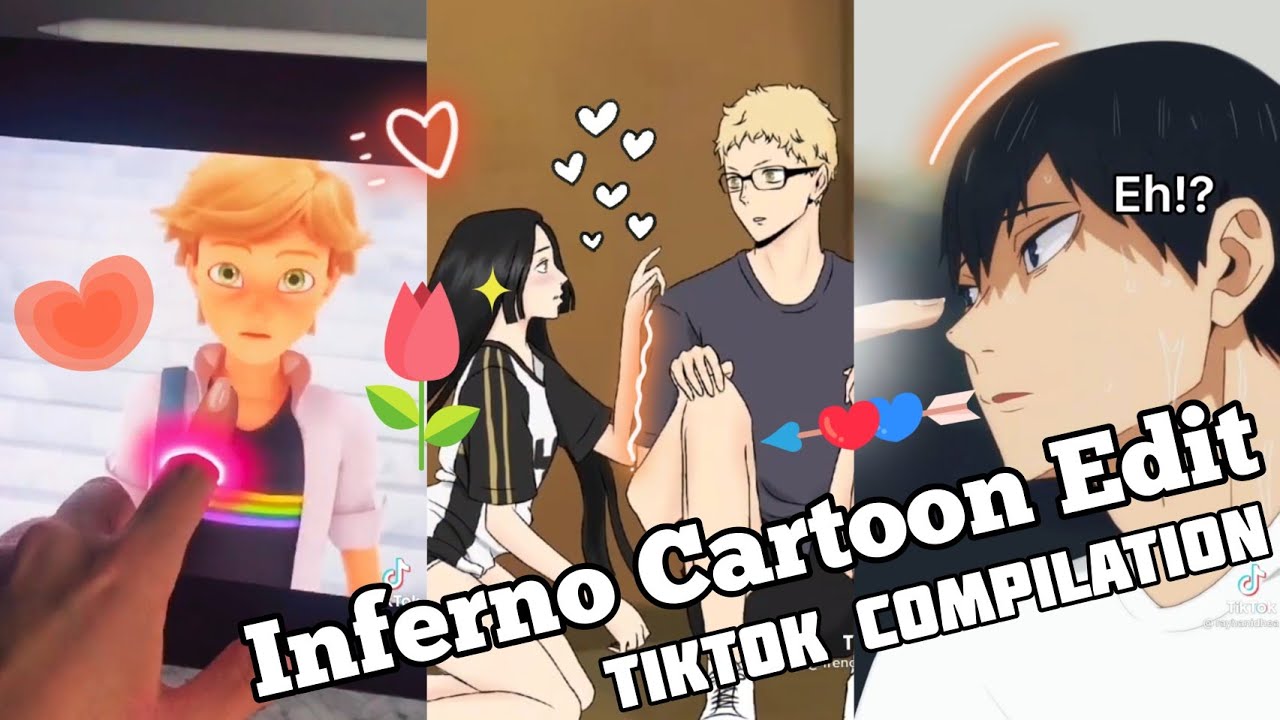 Bella Poarch, Sub Urban - Inferno Cartoon Edit | Tiktok Challenge by rayhanidhea