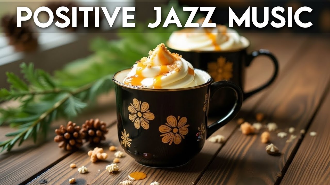 Positive Jazz Music ☕ Coffee Shop Ambiance - Relaxing Bossa Nova Instrumental for Relaxing