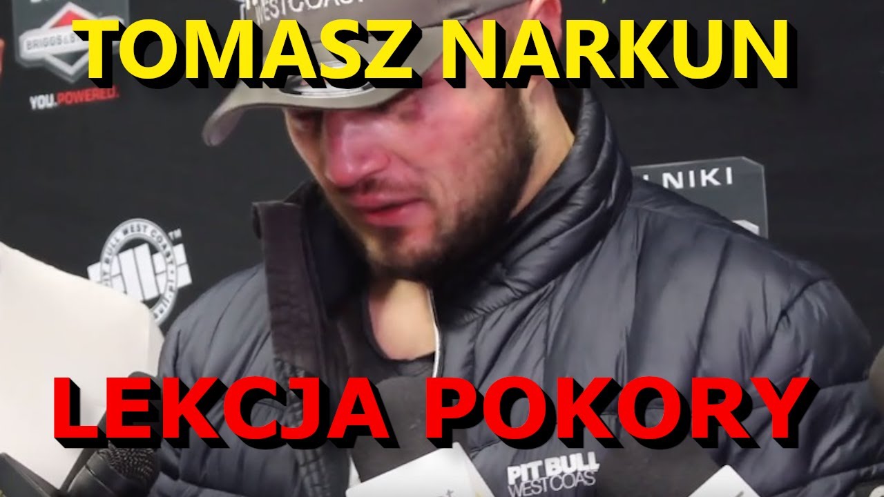 TOMASZ NARKUN LEKCJA POKORY