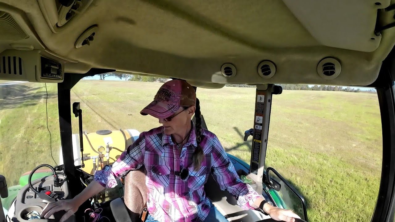 Derigo, we go. Trying a new herbicide.