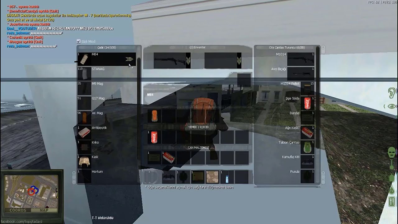 MTA DayZ TOP GTA|| (Searching Tent) #5 AND Roubando Base ByScineL