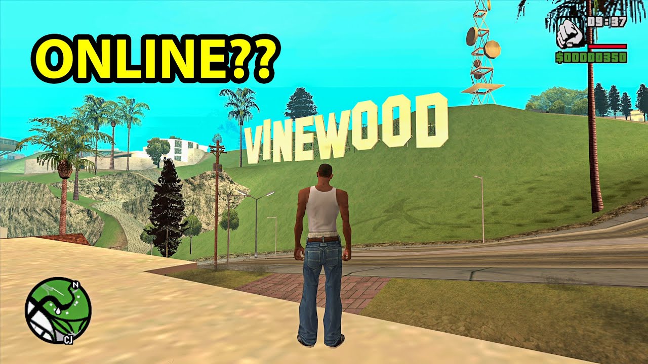 O INACREDITÁVEL GTA SAN ANDREAS ONLINE