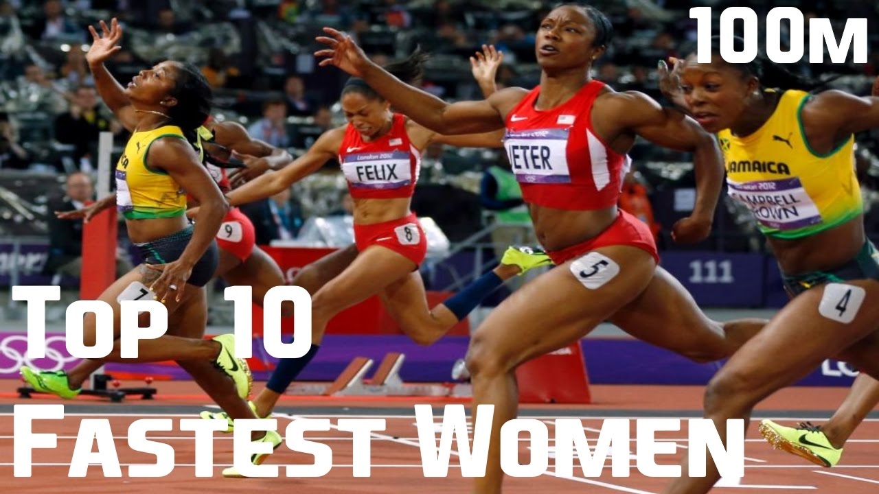TOP 10 | Fastest Women | All-time | 100m | 2017 !