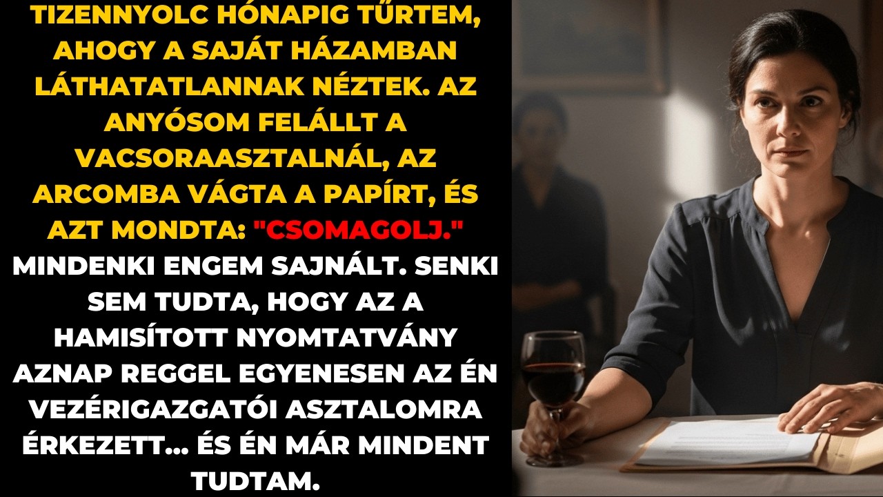 Anyósom átírta a nevére a rezsit, hogy kizárjon. Nem tudta, hogy az áramszolgáltató az enyém
