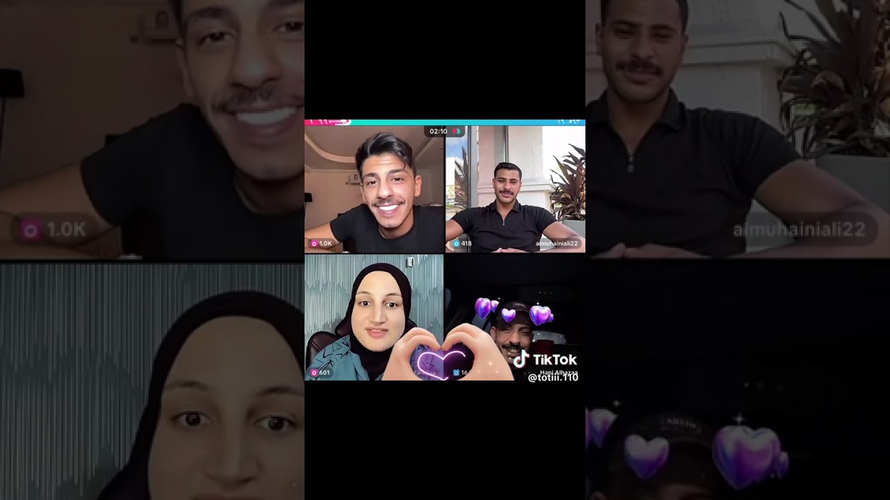 لايف بدر العنزي و حبابه و هاني الهزاع و علي المهيني 