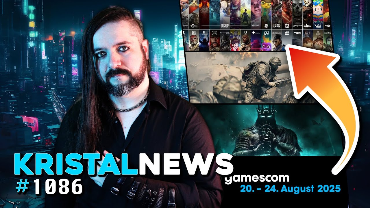 🎙 IL FUTURO DEL GAMING: DECLINO ESCLUSIVE, IA e SATURAZIONE | GAMESCOM 2025 ▶ #KristalNews 1086