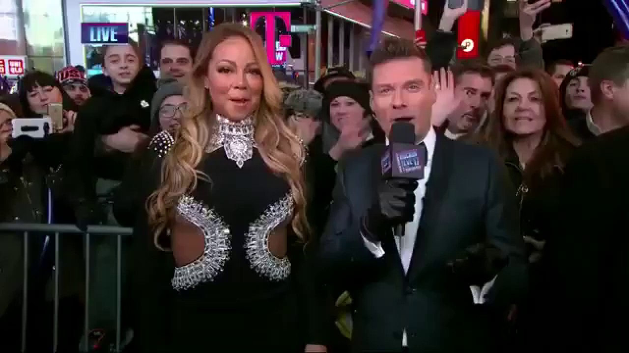 Mariah Carey - New Year's Eve INTERVIEW 2017