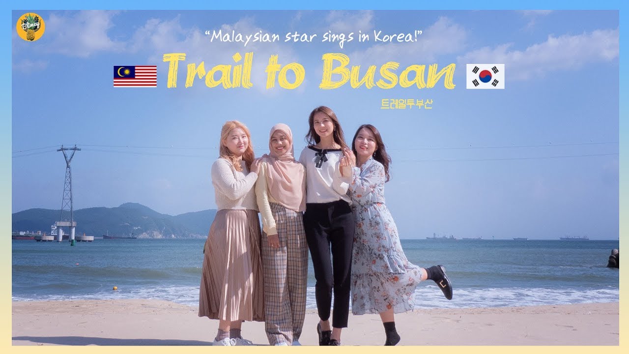 Malaysian star Sarah sings in KOREA?! [Trail To Busan] Series Trailer