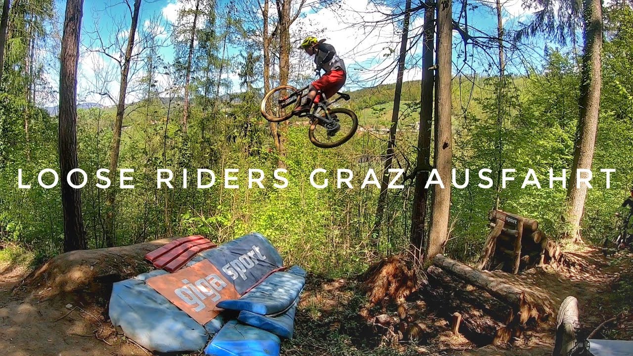 Schaltwerk am Dürrgraben abgerissen-Loose Riders Ausfahrt auf die Grazer Platte