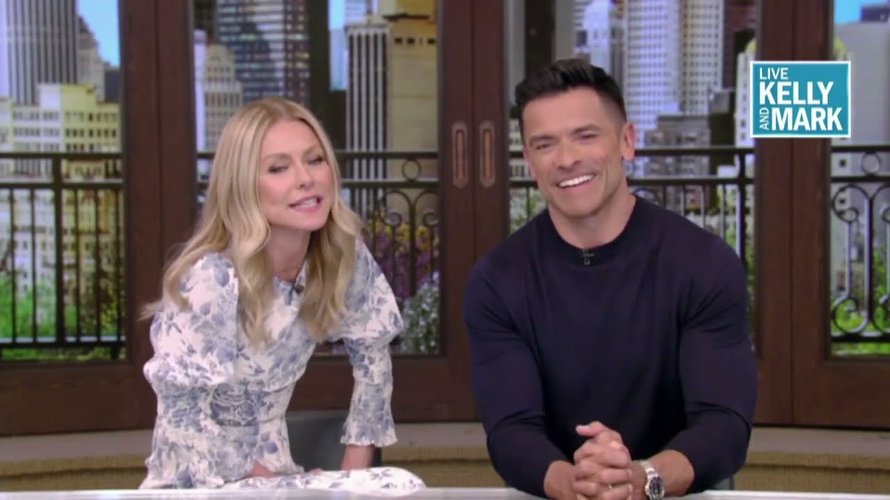 Live with Kelly and Mark! Kelly's real-life husband is now her cohost