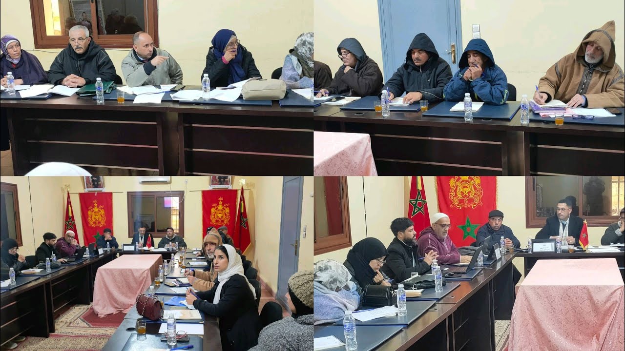 الدورة العادية لشهر فبراير 2026 بجماعة تاشرافت التابعة لمدينة أبي الجعد
