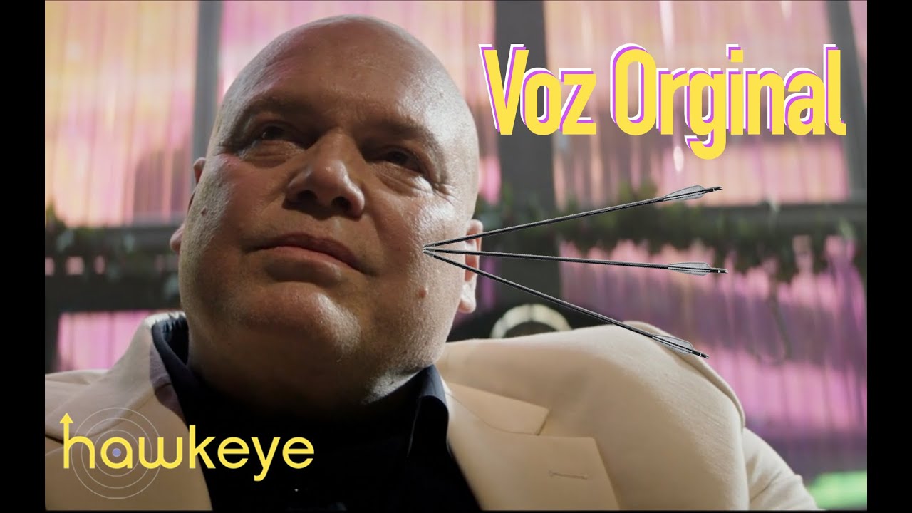 Kingpin en Hawkeye con la voz de Matías Fajardo.