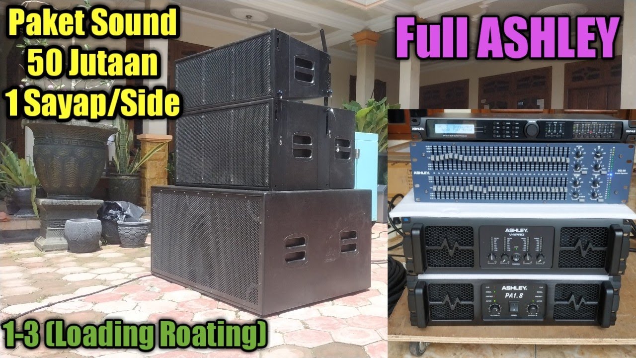 Paket Soundsystem Pemula || Prepare Testing - System Roating Sejuta Umat Kirim Magetan Jatim