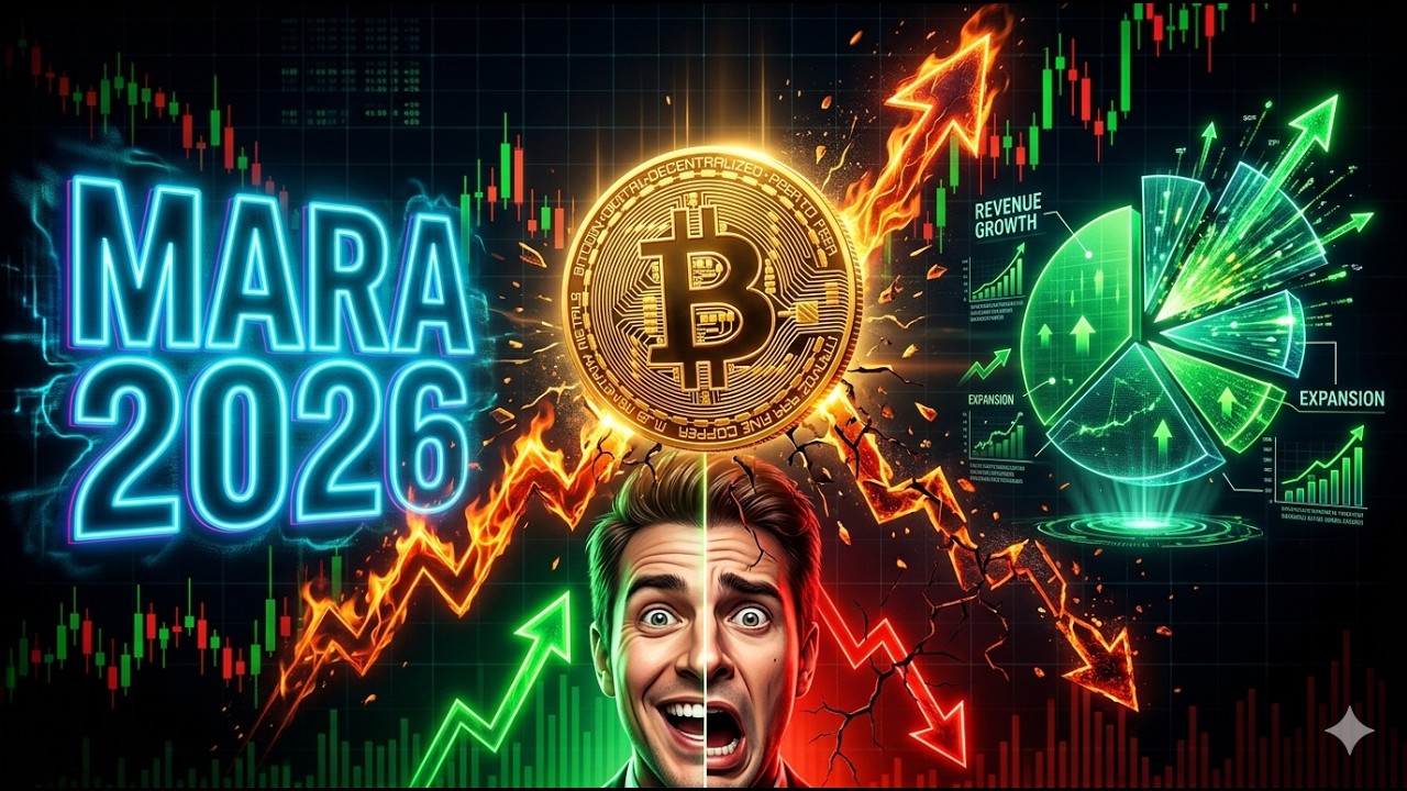 Акции MARA Holdings в 2026 году: колоссальный рост выручки против шокирующих колебаний цены акций...