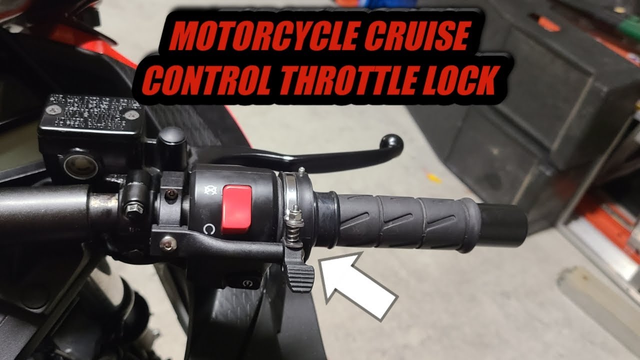 Motorcycle Cruise Control Throttle Lock