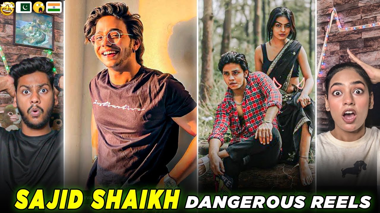 Pakistani React on Sajid Shaikh Latest Attitude reels 😈🔥