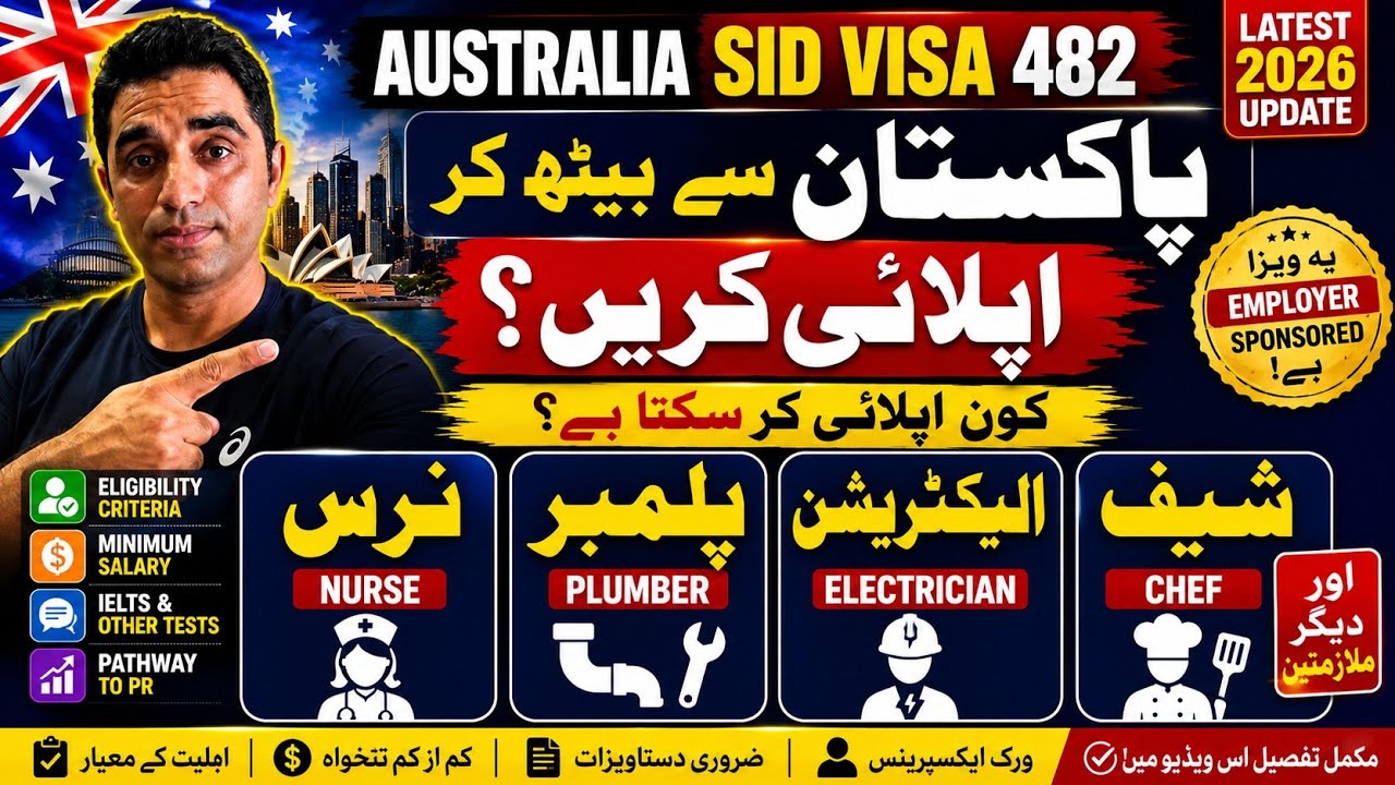Australia Visa Changes 2026 - 2027  | SID Visa 482 Complete Guide |