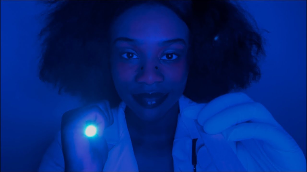 ASMR | ALIEN EYE EXAM - I WANT YOUR EYES (no talking, light strobing/changing sensitivity)