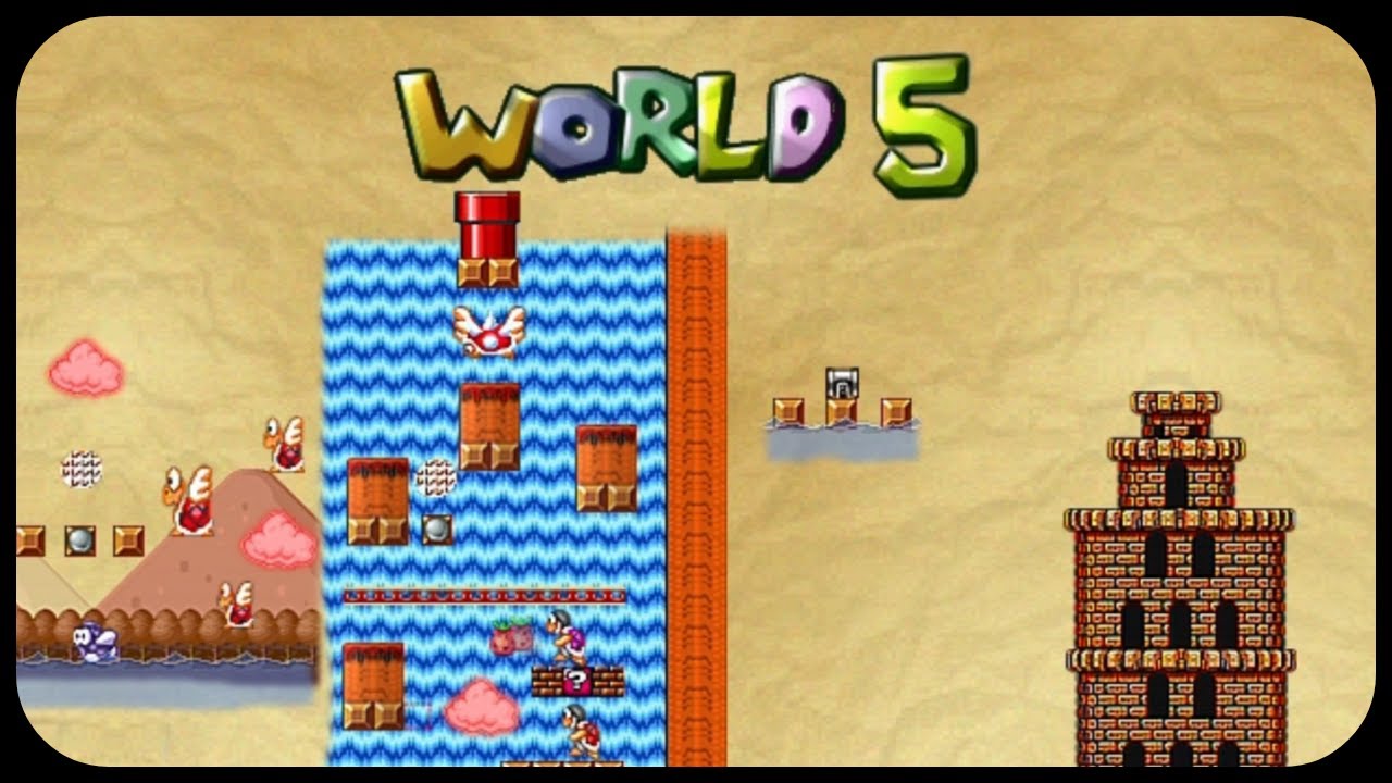 Mario Forever Rainbow Land v2.0 (World 5)
