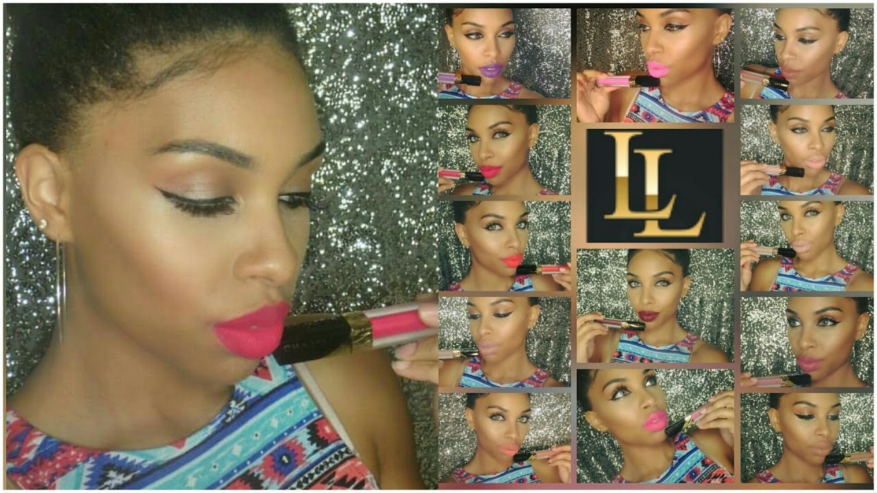 *LipLand Liquid Lipstick Swatch*