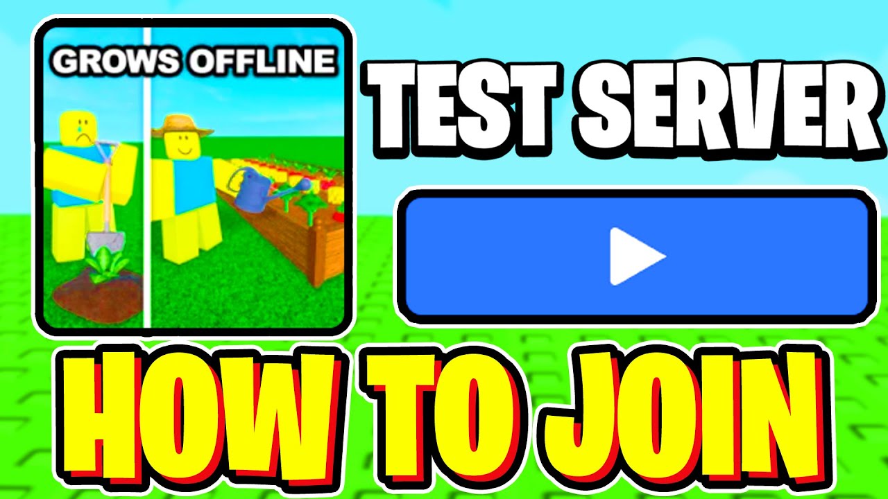Как присоединиться к тестовому серверу в Grow a Garden! Roblox