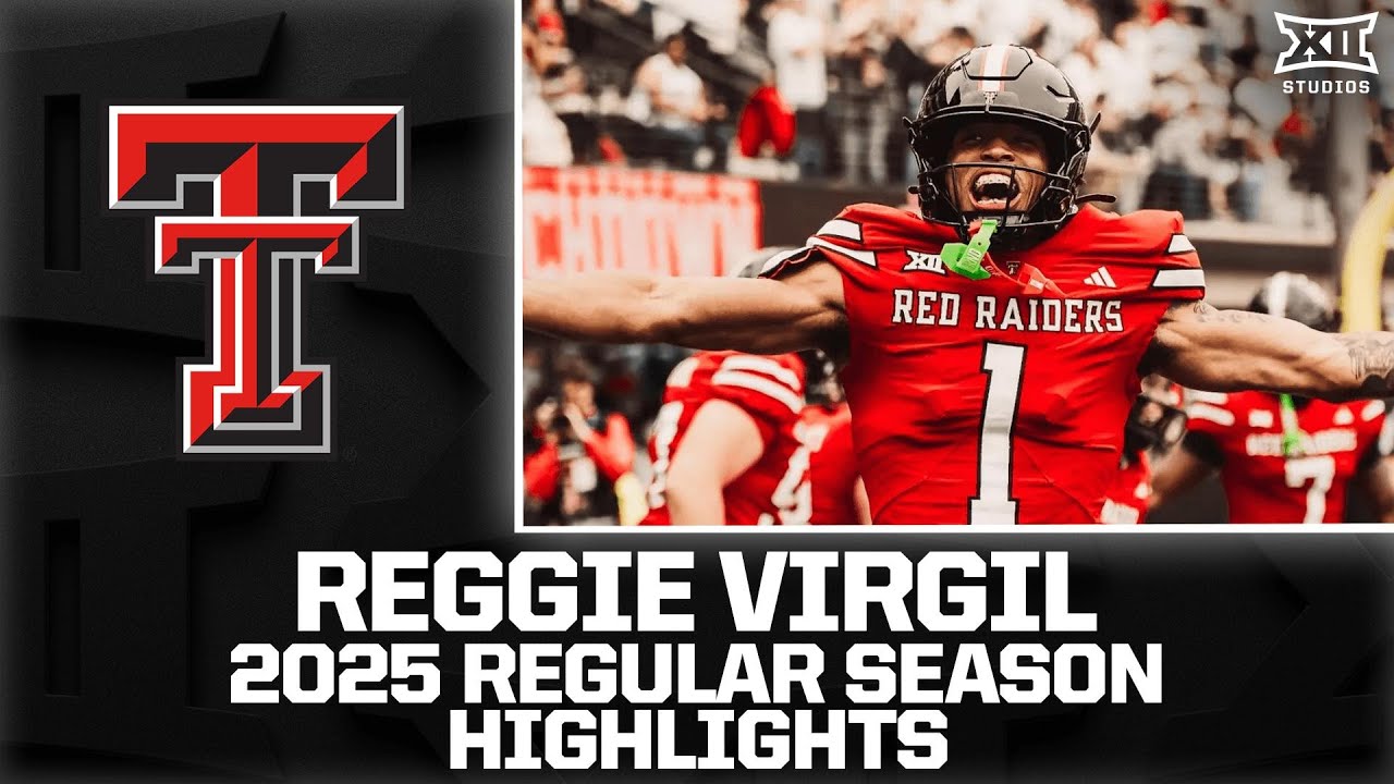 Reggie Virgil Regular Season Highlights | 2025 Big 12 Football