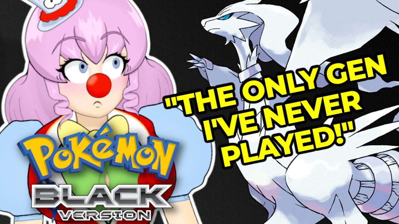 KirlyQ Plays Pokemon Black for the FIRST TIME!