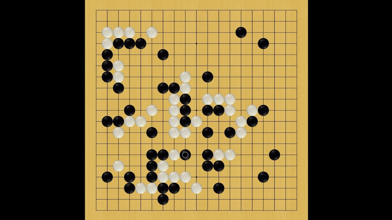 【囲碁の師匠katago自己対局観戦実況】58 六子局【囲碁】