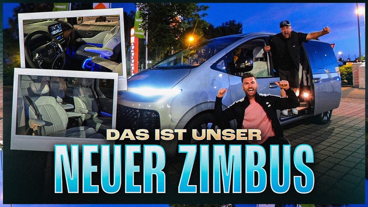 Das ist unser NEUES FIRMENFAHRZEUG 😍 Hyundai Staria 7 Sitzer 🔥