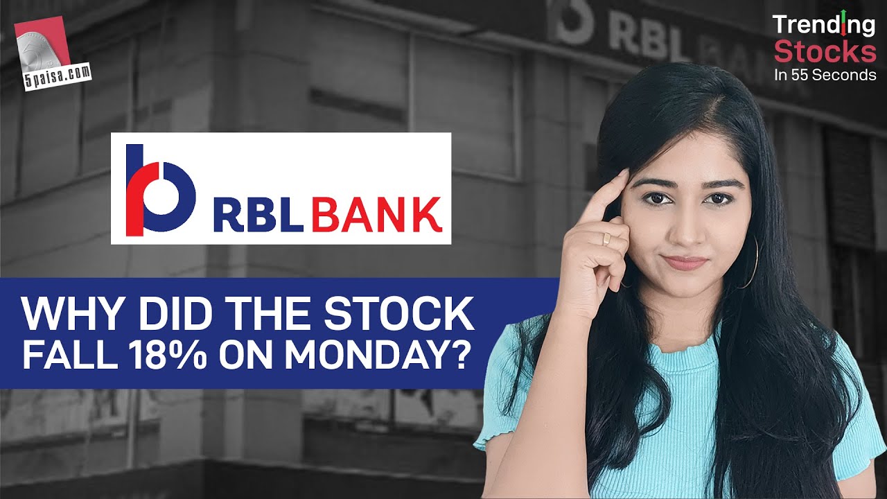 RBL Bank: Why did the Stock Fall 18% on Monday? | RBL Bank Share Stock Latest Market News