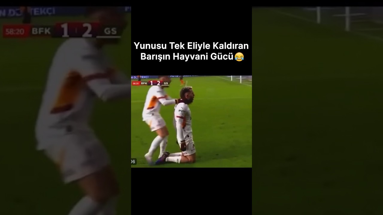 Barış Alper'in Hayvani G&uuml;c&uuml; 😂 #futbol #galatasaray