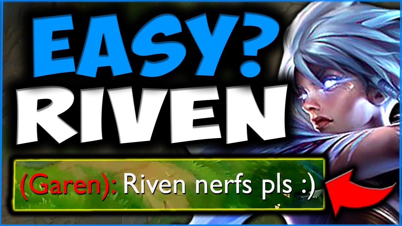 HOW TO 100% CARRY RIVEN *HARD* MATCHUPS! Here's why Riven even COUNTERS GAREN. - League of Legends
