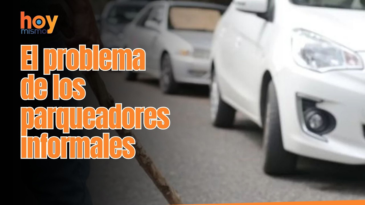 El problema de los parqueadores informales, 500 pesos y no cuidan tu vehículo