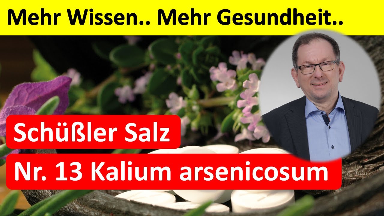 Schüßler Salz NR13 Kalium arsenicosum D12
