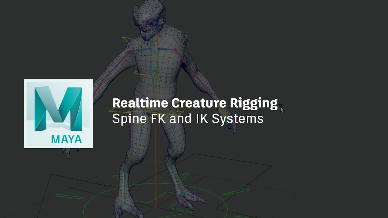 Realtime Creature Rigging Workshop (10 / 19) : Spine FK & IK systems