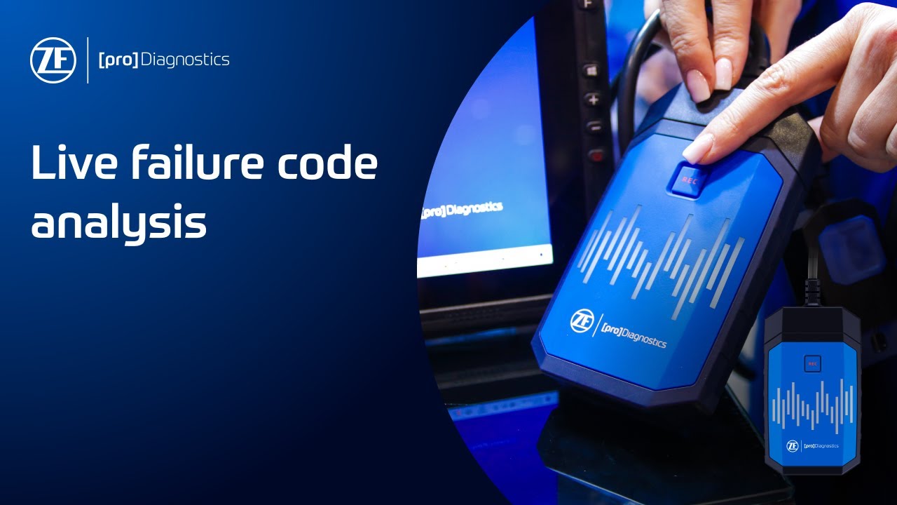 ZF [pro]Diagnostics MultiScan | Live failure code analysis