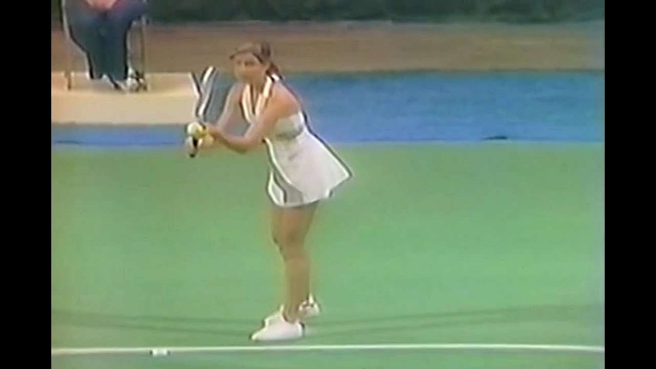 Chris Evert vs. Margaret Court Houston 1975 F 💛