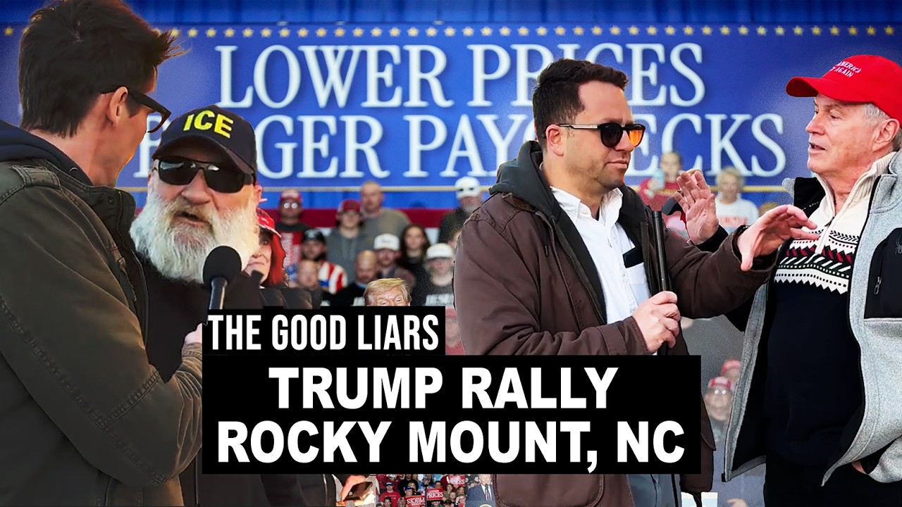 Митинг Трампа в Роки-Маунт, Северная Каролина - Трамп 2028? Эпштейн + Трамп?