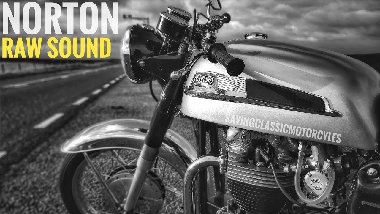 Norton Motorcycles Pure Raw Sound series - Norton Dominator 650 SS 1967