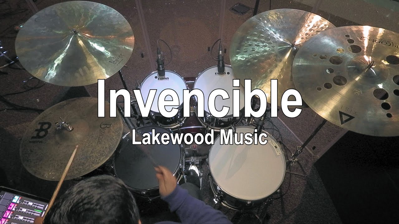 Invencible | Lakewood Music Drum Cover 🎧